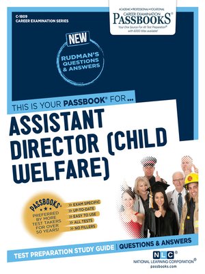 cover image of Assistant Director (Child Welfare)